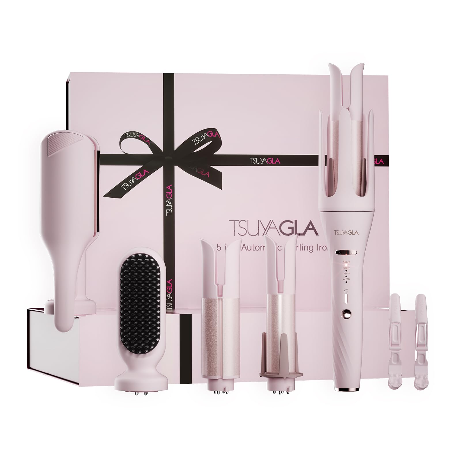 Amazon.com: 5 in 1 Auto Curling Iron Set with Interchangeable